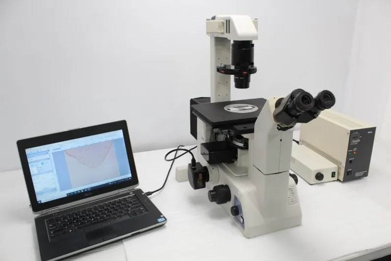 Nikon TE200 Inverted Fluorescence Microscope Unit2 Pred Ti - AV | LabX.com