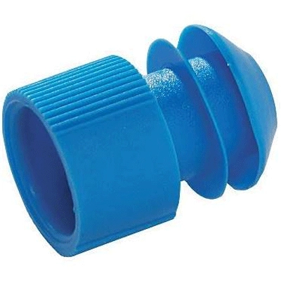 Kartell 11-13mm Blue LDPE Test Tube Stopper 276145-000B (CS/1000)