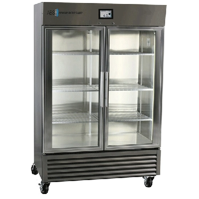 ABS 49 Cu Ft TempLog Premier Stainless Steel Refrigerator with Glass Door ABT-HCPP-49G-TS