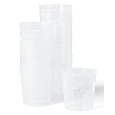 United Scientific 500 ml Stackable Beakers, Polypropylene (PP) Case Of 500 BST500-CASE