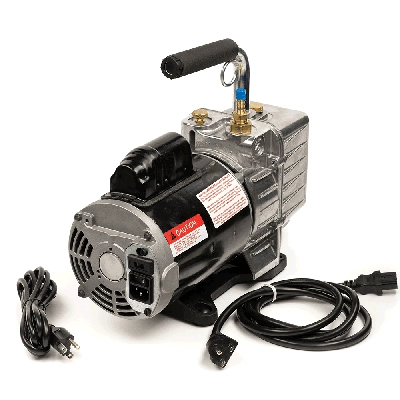 Fischer Technical High Vacuum Pump with 30" Hg Gauge (7CFM -220) LAV-7/G/220