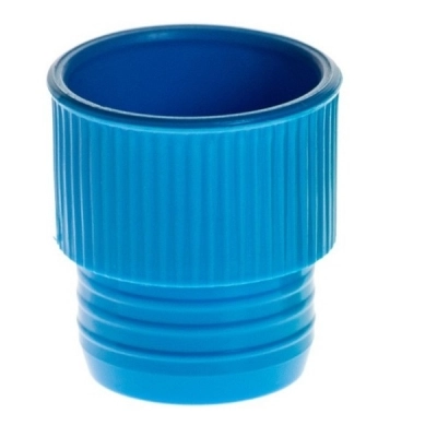 Simport 17mm Plug Caps, Blue (Bag/1000) (Cs/4000) T401-10B