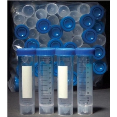 United Scientific 50 ml Centrifuge Tubes, Self-Standing, PP/HDPE, Strerile(Steam) PK/50 D1002