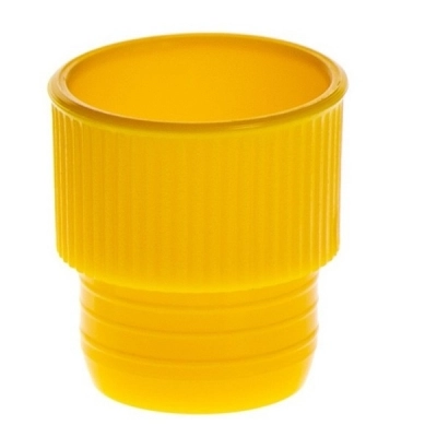 Simport 17mm Plug Caps, Yellow (Bag/1000) (Cs/4000) T401-10Y