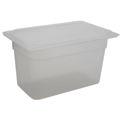 Dynalon Translucent PP Pans with PP Lids 426444-0004