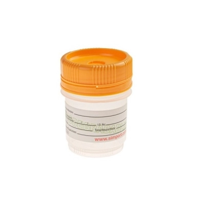 Simport The Eco-Friendly 60 mL Volume Spectainer, Gold, Non-Sterile (Cs/500) C566-60DOECO