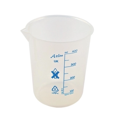 Dynalon 400 mL Azlon Tapered Beakers, PP/PMP - CLEARANCE 522655-0400