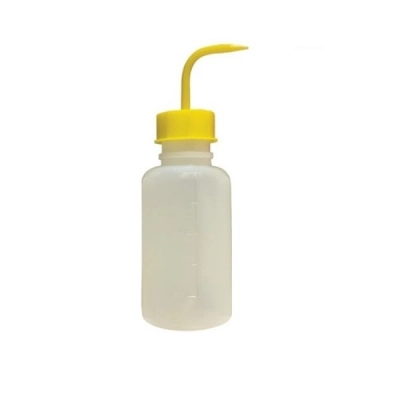 Dynalon Kartell 500 ml Yellow Graduated Wash Bottles 706424-0500