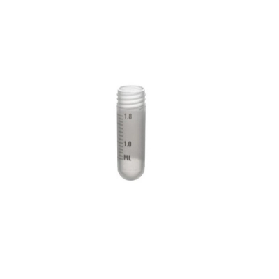 Simport 2.0ml Volume Sample Tubes With External Threads W/O Caps T501-2TPR