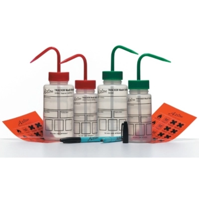 Dynalon Azlon Green 500 ml Tracker LDPE Wash Bottles 506995-0002