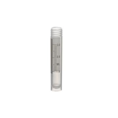 Simport 3.0ml Volume Sample Tubes With External Threads W/O Caps T501-3ATPR