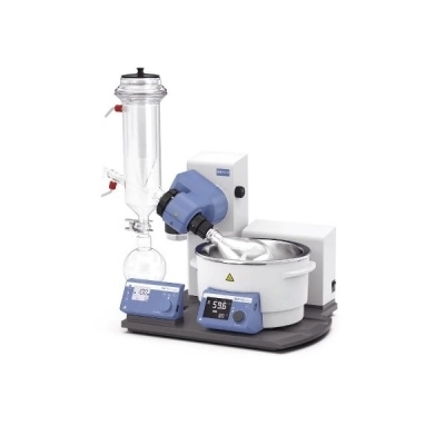 IKA RV 10 Digital With Dry Ice Condenser Coated Rotary Evaporators 10005210