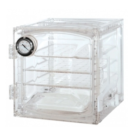 Desiccator Cabinet, Clear Acrylic, 2 Door Dry Box, 18W, 18D, 24H