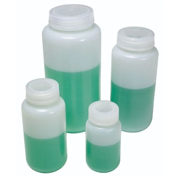 United Scientific UniStore Reagent Bottles, Wide Mouth, HDPE, 125 mL, Case of 500 33407-BULK