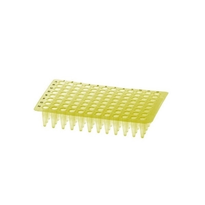 Simport Amplate Thin Wall PCR Plates, Yellow (Non-Skirted) (Cs/100) T323-96Y