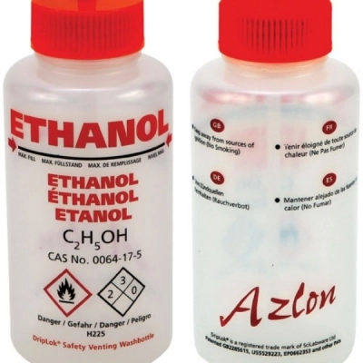 Dynalon Ethanol 500 ml GHS Wash Bottles 506495-0002