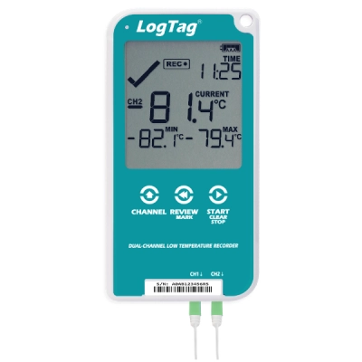 LogTag UTREL30-16 Multi Channel Low Temperature LCD Data Logger
