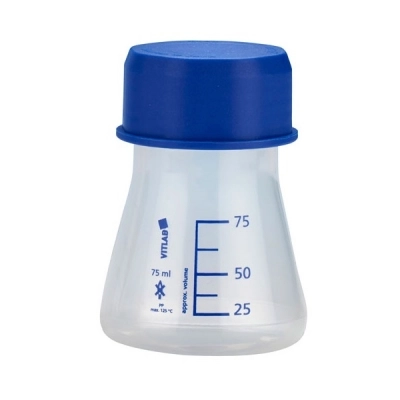 Dynalon Erlenmeyer Flasks with Screw Closure, PP 341465