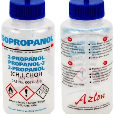 Dynalon Isopropanol 500 ml GHS Wash Bottles 506495-0003