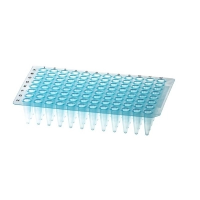 Simport Amplate Thin Wall PCR Plates, Blue (Non-Skirted) (Cs/100) T323-96B