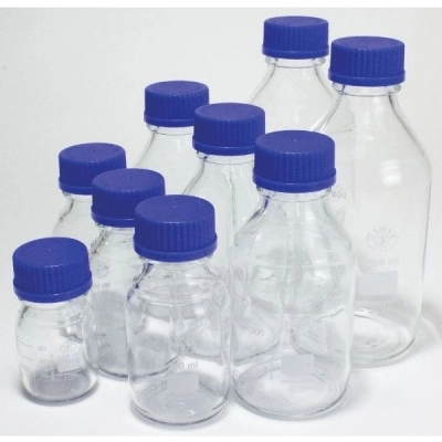 United Scientific GL 45 Media Bottle Starter Pack, Set of 10 BMSET10