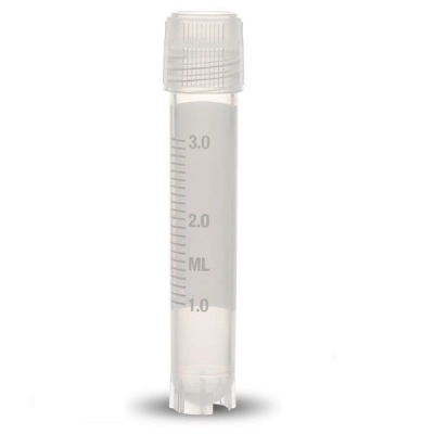 Simport Cryovial External Thread 3mL Design With Lip Seal, Self-Standing (Cs/1000) T309-3A
