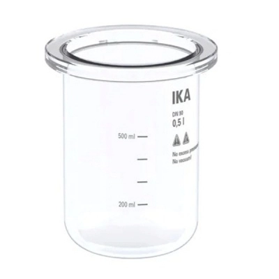 IKA HA.gv.sw.0.5 Glass Vessel, Single-Wall Bioreactors 20105898
