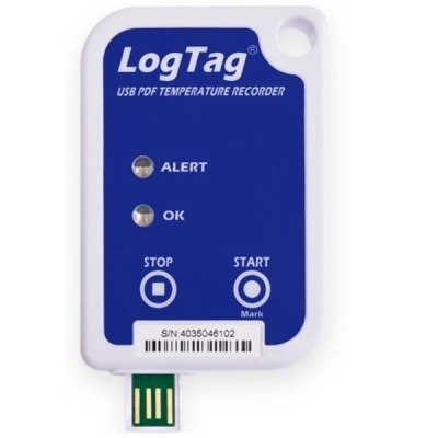 LogTag USRIC-8 Single-Use USB PDF Temperature Data Logger