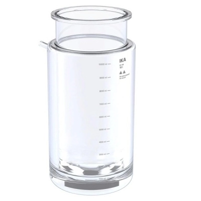 IKA HA.gv.dw.10 Glass Vessel, Double-Wall Bioreactors 20106414