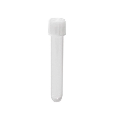 Simport Polystyrene Cultubes - 5 mL Culture Tubes Non-Graduated With Caps (Cs/1000) T425-3