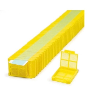 Simport Micromesh Biopsy Cassettes For Primera Printers In Quickload Stack, Yellow (Cs/2000) M407-5T