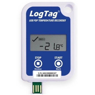 LogTag USRID-16 Single-Use USB PDF LCD Temperature Data Logger