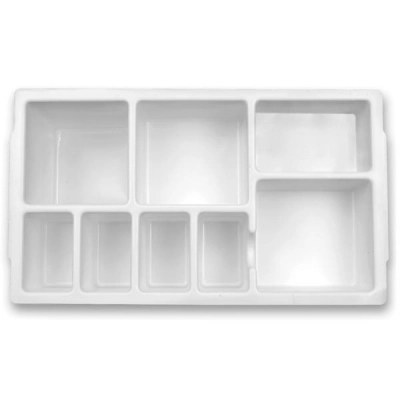 Heathrow Phlebotomy Collection Tray With Drawer White HS2201B