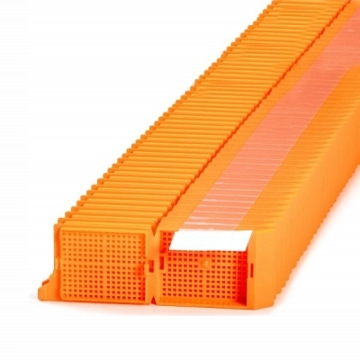 Simport Unisette Biopsy Cassettes For Primera Printers In Quickload Stack, Orange (Cs/1000) M406-11T