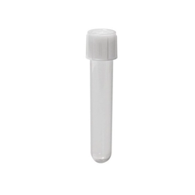 Simport Polystyrene Cultubes - 14 mL Culture Tubes Non-Graduated With Caps (Cs/500) T426-2