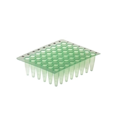 Simport Amplate Thin Wall PCR Plates, Green (Non-Skirted) (Cs/50) T323-48G