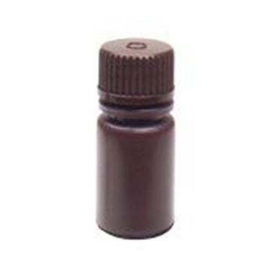 United Scientific UniStore Amber Reagent Bottles, Narrow Mouth, HDPE 15 mL 33423