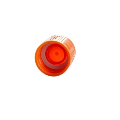 Simport Orange Screw Cap For T501 Sample Tubes, With A Silicone Washer (Pk/1000) T502O