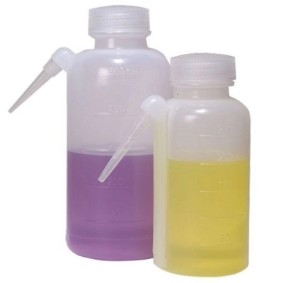 United Scientific 500 ml Wash Bottles, Unitary, LDPE 36606