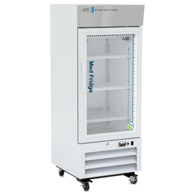 ABS 12 Cu Ft Pharmacy Glass Door Refrigerator PH-ABT-NSF-S12G