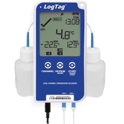 LogTag UTRED30-16 Kit Multi-Channel LCD Temperature Data Logger