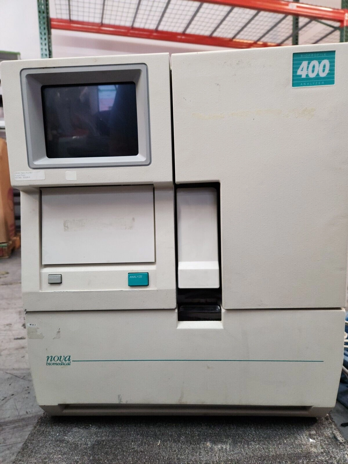 Nova Biomedical Bioprofile 400 Analyzer Cell Cultu