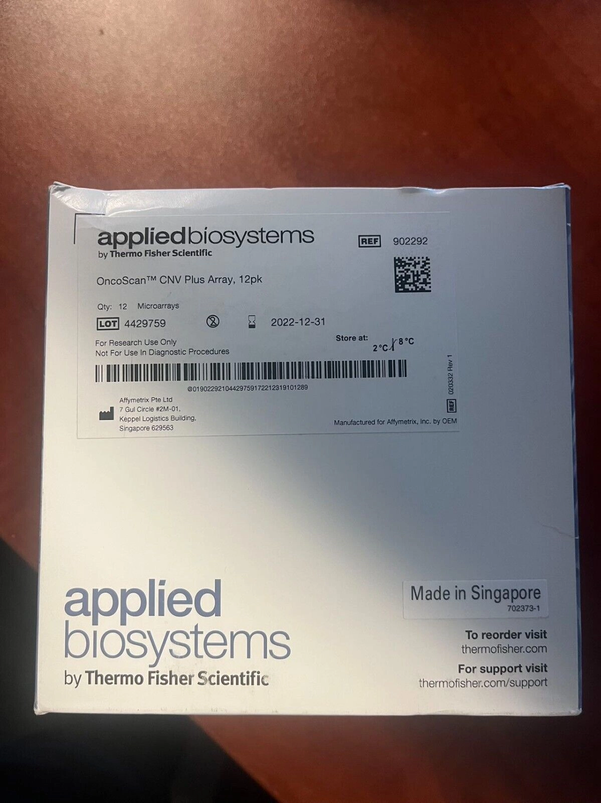 Applied Biosystems OncoScan CNV Plus Array, 11PK 2