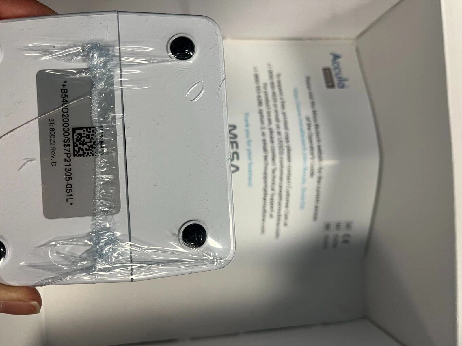 New mesabiotech dock for Accula