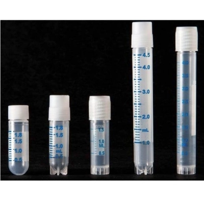 Foxx Life Sciences Abdos Cryo Vial External Thread with Round Bottom (PP) 1.8ml Gamma 1000/CS P60117