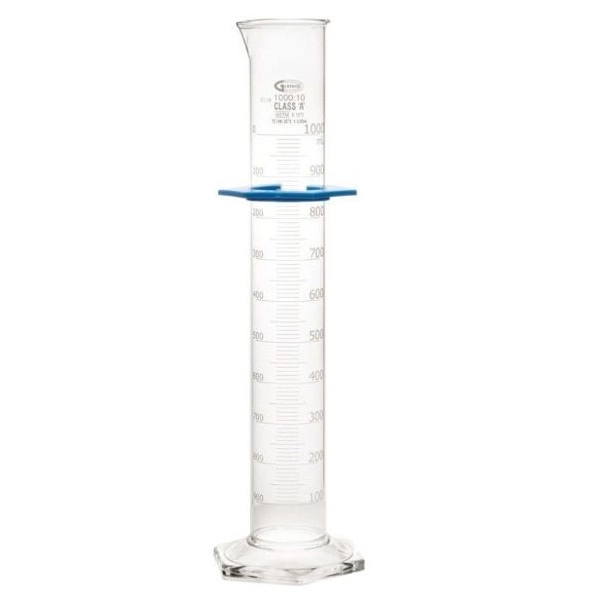 United Scientific 1000 ml Graduated Cylinders, Double Scale, Class A, Individually Cert. CY3020-1000