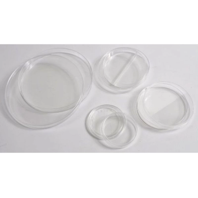 United Scientific 90 mm x 15 mm Petri Dishes, Polystyrene, Two Compartment PK/10 K1003