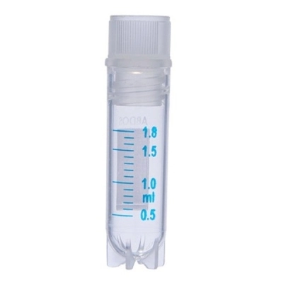 Foxx Life Sciences Abdos Cryo Vial Internal Thread (PP), 1.8ml, Gamma Sterilized, 1000/CS P60109