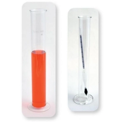 United Scientific 1200 ml Hydrometer Cylinders, Borosilicate Glass HYC1200