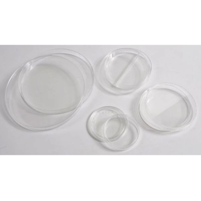 United Scientific 55 mm x 15 mm Petri Dishes, Polystyrene K1007-PK/500